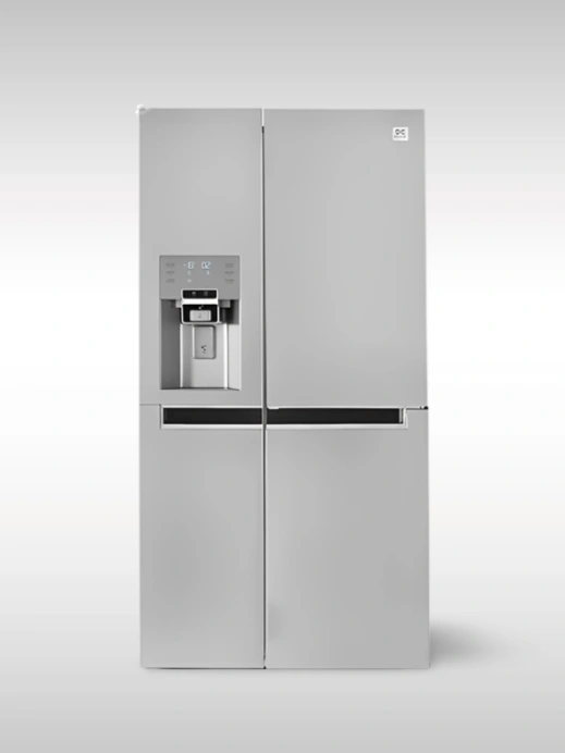 یخچال فریزر ساید بای ساید دوو مدل SX I30-30S استیل (3645SS) سه درب هوشمند