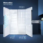 یخچال فریزر دوقلو 38 فوت هیمالیا مدل آلفا پلاس (Alpha) استیل - تصویر 4