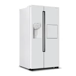 یخچال فریزر  32 فوت ساید بای ساید سری گلکسی هیمالیا سفید - تصویر 3