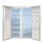 یخچال فریزر دوقلو 17 فوت مدل آیس ایج استیل