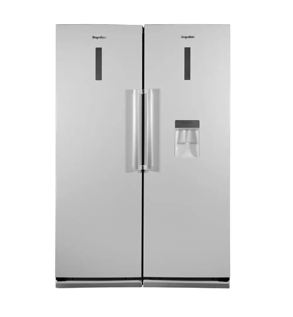 New Project (1) یخچال فریزر دوقلو دیپوینت مدل D4 سلیور - تصویر 1