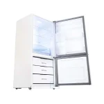 یخچال فریزر پایین اسنوا مدل راشین SBDi-L301-LW سفید چرم - Image 2