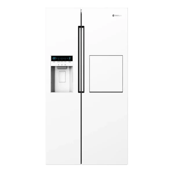 یخچال و فریزر ساید بای ساید اسنوا 27 فوت مدل S1Di-S110 سفید