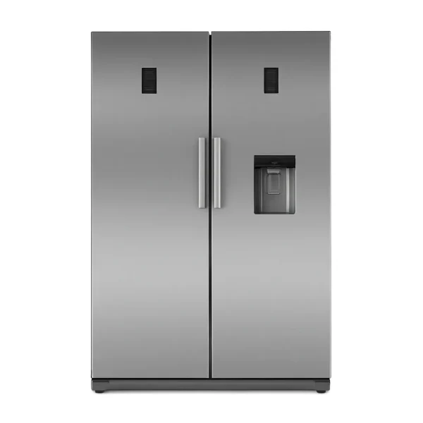 یخچال فریزر دوقلو کوارتز یخساران مدل FSP24 استیل