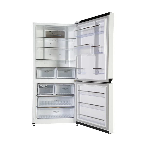 یخچال فریزر نیکسان 30 فوت NB-8420DN-ICE AF LUMI یخساز وآبریز اتومات سفید - تصویر 4
