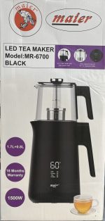 چای ساز روهمی مایر مدل MR-6700 طوسی - Image 3