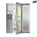 یخچال فریزر ساید بای ساید اسنوا مدل ARS3DI-L300- S استیل - تصویر 2
