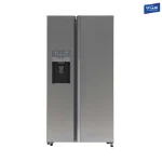 یخچال فریزر ساید بای ساید اسنوا مدل ARS3DI-L300- S استیل