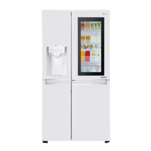 یخچال فریزر ساید بای ساید ال جی GR-X257CVVV سفید - تصویر 1