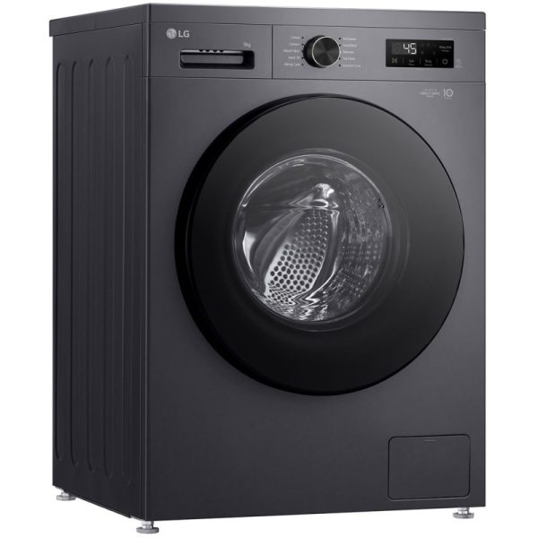 ماشین لباسشویی 9 کیلویی ال جی مدل WY1409MVP رنگ دودی - تصویر 4