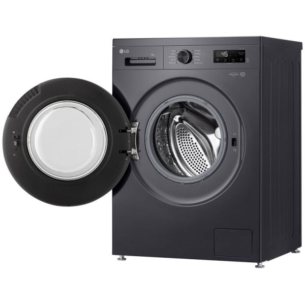 ماشین لباسشویی 9 کیلویی ال جی مدل WY1409MVP رنگ دودی - تصویر 5