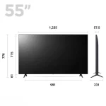 تلویزیون 55 اینچ ال جی 55UR8006 کیفیت 4K - Image 3