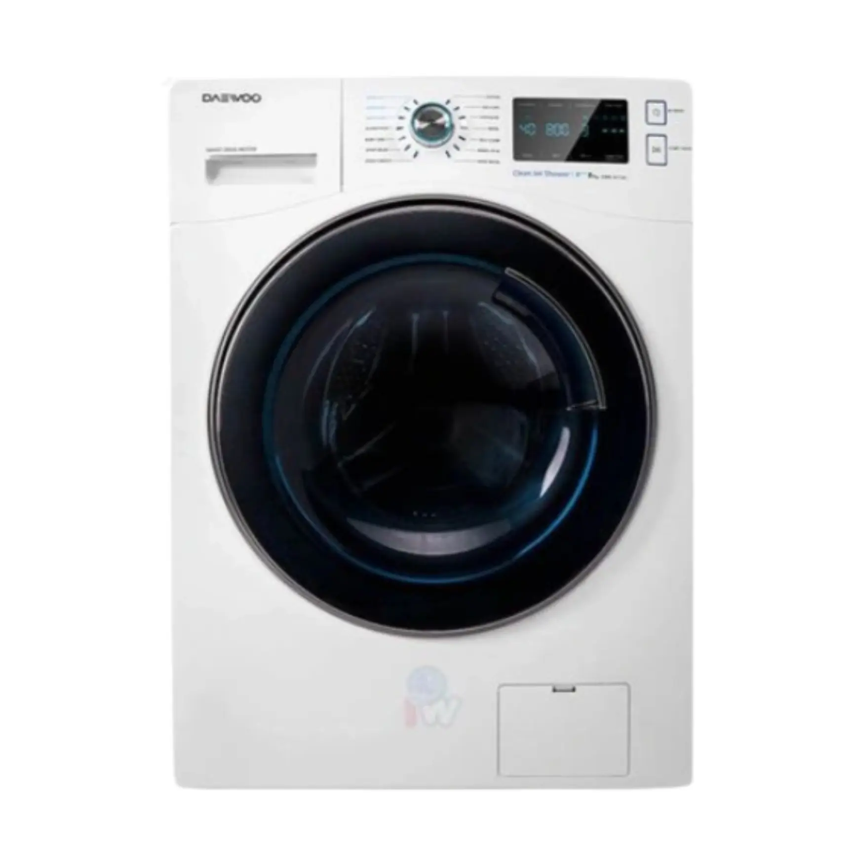 6a770828-f835-4d68-85b1-b31b13598f81.webp لباسشویی دوو 8 کیلویی LM 881W سفید پنل سفید - Image 1