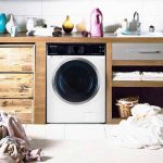 لباسشویی دوو 8 کیلویی LM 850WB سفید پنل مشکی - Image 2