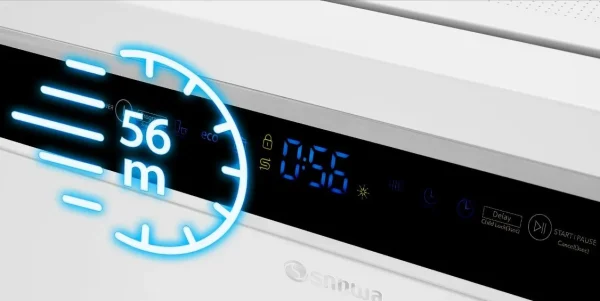 ماشین ظرفشویی 14 نفره اسنوا مدل SDW-A20S استیل - تصویر 4
