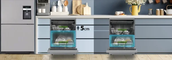 ماشین ظرفشویی 14 نفره اسنوا مدل SDW-A20S استیل - تصویر 3