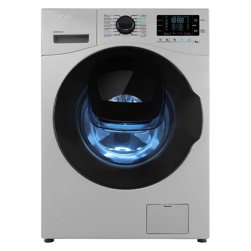 F92W.webp ماشین لباسشویی اسنوا مدل SWM-F92W اتوماتیک9کیلوگرم سفید - Image 1