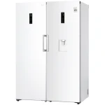 یخچال فریزر دوقلو ال جی GC-F411EQDM و GC-B414EQFM سفید - تصویر 2