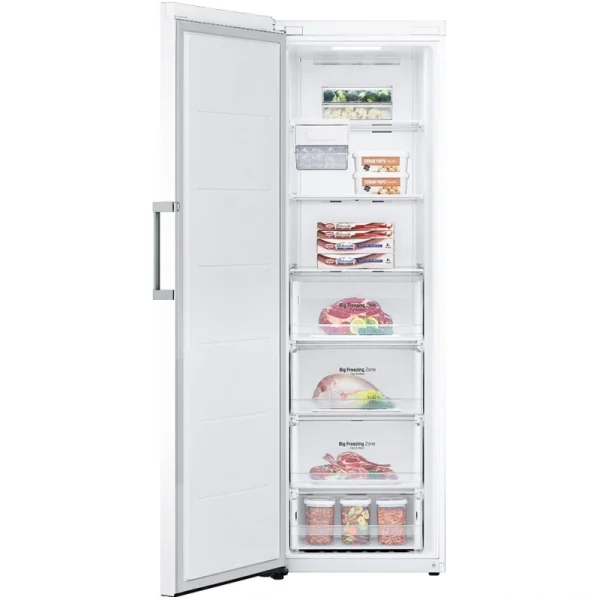 یخچال فریزر دوقلو ال جی GC-F411EQDM و GC-B414EQFM سفید - تصویر 4