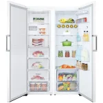 یخچال فریزر دوقلو ال جی GC-F411EQDM و GC-B414EQFM سفید - تصویر 10