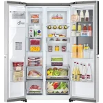 یخچال فریزر ساید بای ساید ال جی GCX-287TNS سیلور - تصویر 9