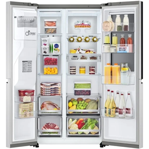 یخچال فریزر ساید بای ساید ال جی GCX-287TNS سیلور - تصویر 9