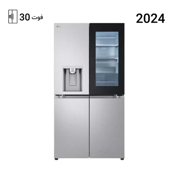 یخچال فریزر ساید بای ساید ال جی GM - X946NS9F سیلور - تصویر 2
