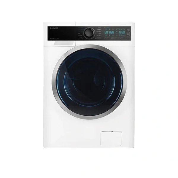 لباسشویی دوو 8 کیلویی LM 861WB سفید پنل مشکی - تصویر 2
