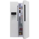 یخچال فریزر ساید بای ساید اسنوا S1DI-M200-W سفید متالیک - Image 2