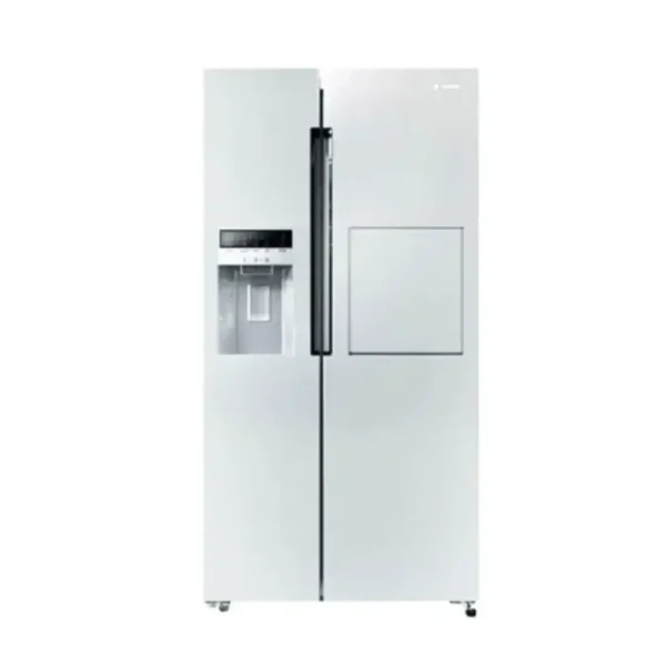 یخچال فریزر ساید بای ساید 27 فوت اسنوا مدل S1Di-S110-W سفید متالیک - تصویر 1