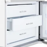 یخچال فریزر پایین اسنوا راشین SBDI-L300-LW سفید چرم - Image 4