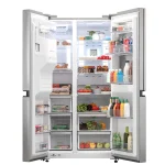 یخچال فریزر ساید بای ساید دوو SXI30-30S استیل (3645SS) - تصویر 4