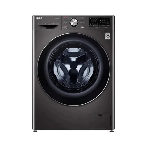 ماشین لباسشویی 10/5 کیلویی ال جی WDV9142BRP دودی - تصویر 2