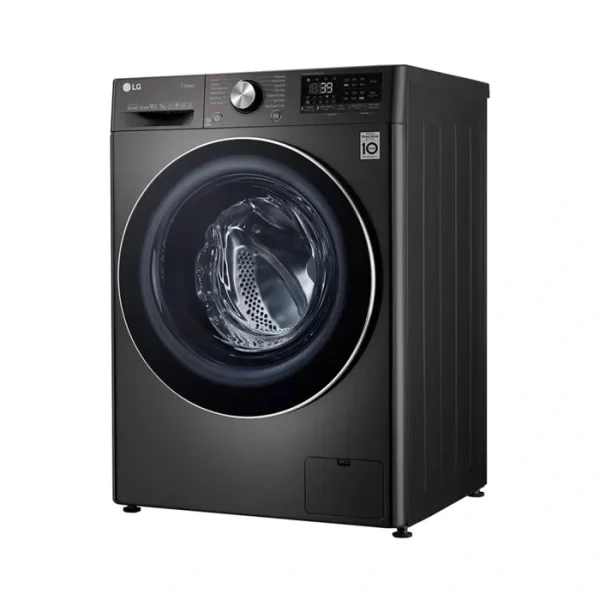 ماشین لباسشویی 10/5 کیلویی ال جی WDV9142BRP دودی - تصویر 8