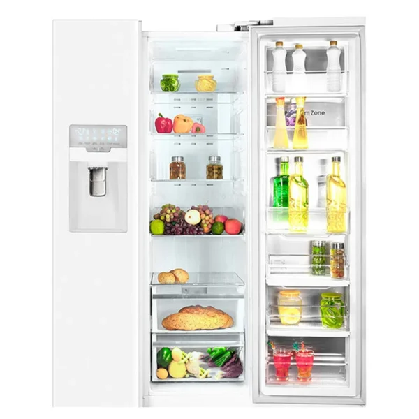 یخچال فریزر ساید بای ساید اسنوا مدل ARS3DI-L300 -W سفید متالیک - تصویر 2