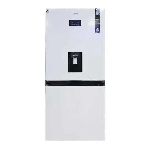 یخچال فریزر نیکسان 30 فوت NB-8420DN-ICE AF LUMI یخساز وآبریز اتومات سفید - تصویر 1