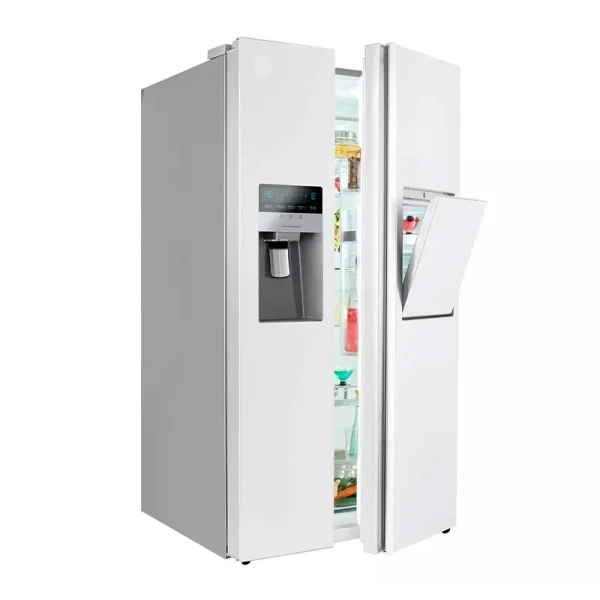 یخچال فریزر ساید بای ساید اسنوا مدل S2DI-S110 سری آدینا سفید متالیک - تصویر 4