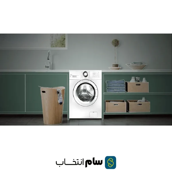 ماشین لباسشویی اسنوا مدل SWM-B80 استیل اتوماتیک 8کیلوگرم - تصویر 4