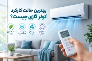 بهترین حالت کارکرد کولر گازی چیست؟ | راهنمای انتخاب